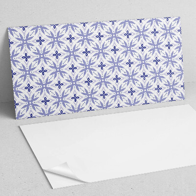 Panneau décoratif intérieur Motif géométrique avec des fleurs