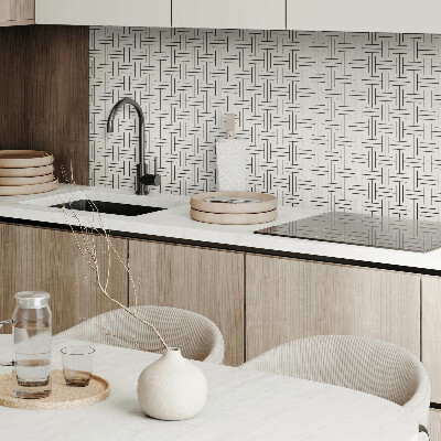 Panneau mural pvc Motif à carreaux géométriques