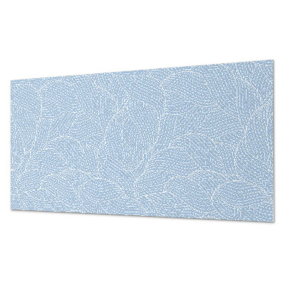 Panneau décoratif intérieur Motif de feuilles en vagues