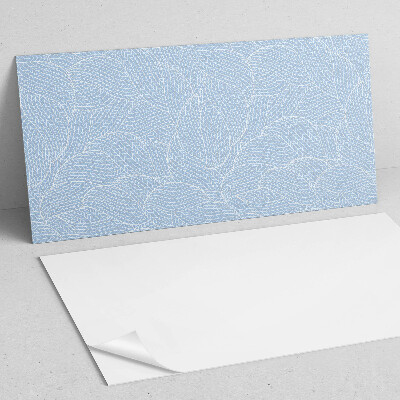 Panneau décoratif intérieur Motif de feuilles en vagues