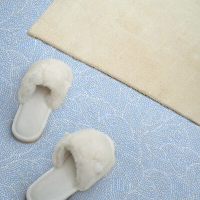 Panneau décoratif intérieur Motif de feuilles en vagues