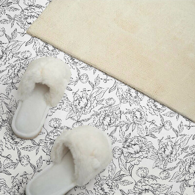 Panneau décoratif intérieur Motif floral avec des feuilles