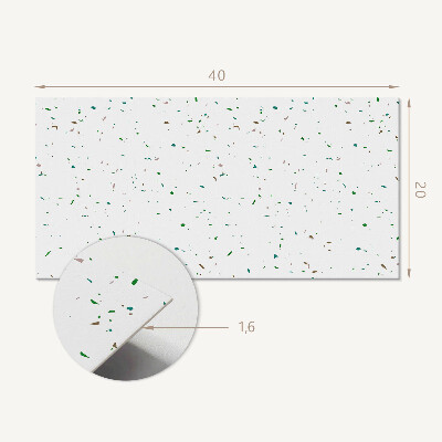Panneau décoratif intérieur Motif abstrait avec des taches
