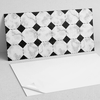 Panneau mural pvc Motifs de carreaux géométriques