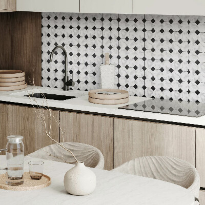 Panneau mural pvc Motifs de carreaux géométriques