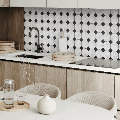 Panneau mural pvc Motifs de carreaux géométriques