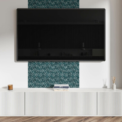 Panneau décoratif intérieur Feuilles sur fond texturé