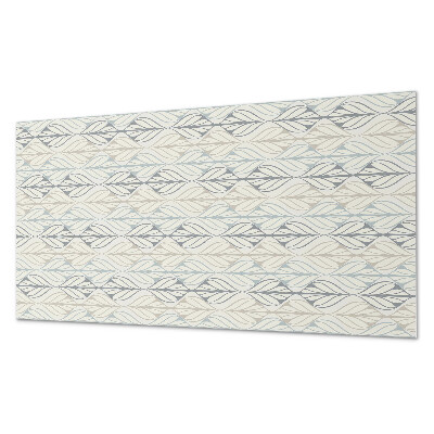 Panneau mural pvc Motif de feuille de diamant