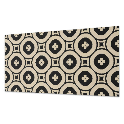 Panneau décoratif intérieur Motif géométrique avec des carrés