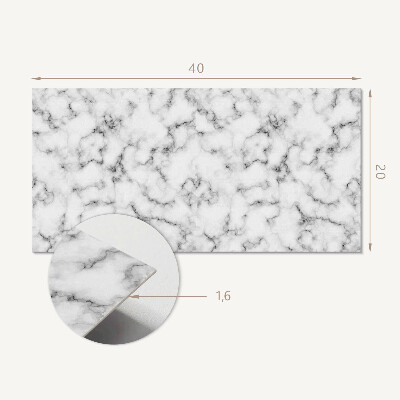 Panneau mural pvc Motif de marbre veiné