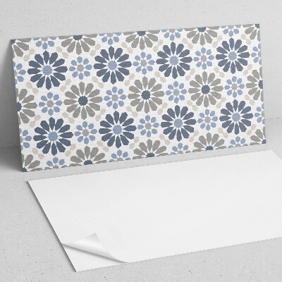 Panneau décoratif intérieur Motif floral en symétrie