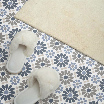 Panneau décoratif intérieur Motif floral en symétrie