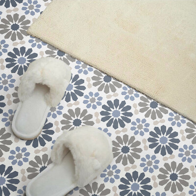 Panneau décoratif intérieur Motif floral en symétrie