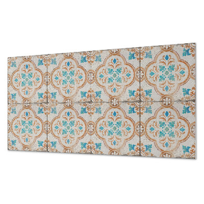Revêtement mural intérieur Motif décoratif avec des fleurs