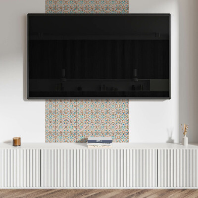 Revêtement mural intérieur Motif décoratif avec des fleurs