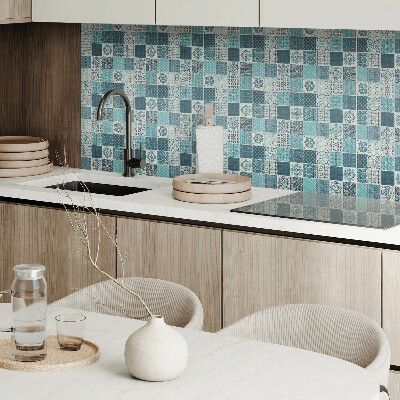 Panneau décoratif intérieur Motifs en mosaïque géométrique