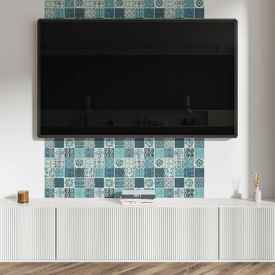 Panneau décoratif intérieur Motifs en mosaïque géométrique