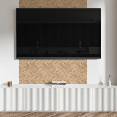 Revêtement mural intérieur Motif de sol à chevrons