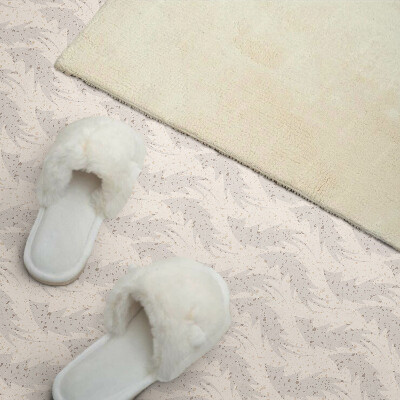 Panneau décoratif intérieur Motif de feuilles sur le fond