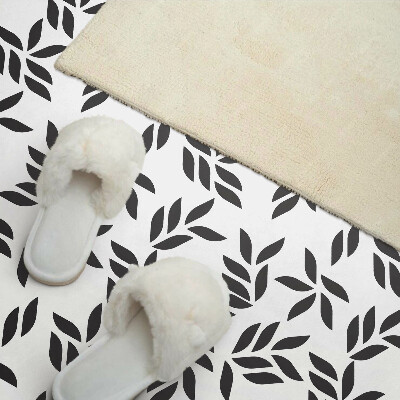 Panneau décoratif intérieur Motif feuillu sur le fond