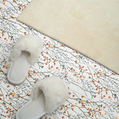 Panneau mural pvc Motif floral sur le fond