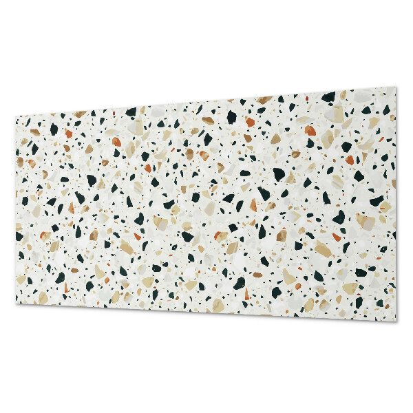 Revêtement mural intérieur Motif avec des pierres en arrière-plan