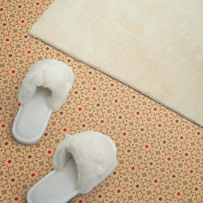 Panneau décoratif intérieur Motif floral dans une maille