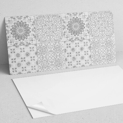 Panneau mural pvc Motifs géométriques et floraux