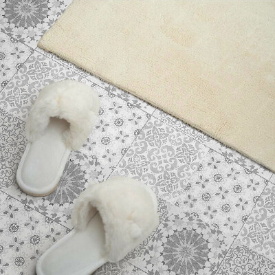 Panneau mural pvc Motifs géométriques et floraux