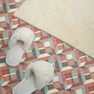 Revêtement mural intérieur Géométrie aux formes colorées