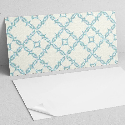 Panneau mural pvc Motifs entrelacés dans une grille