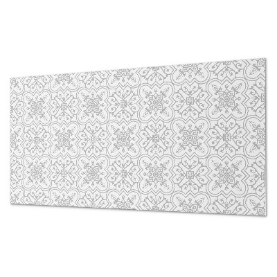 Revêtement mural intérieur Motif floral avec ornements