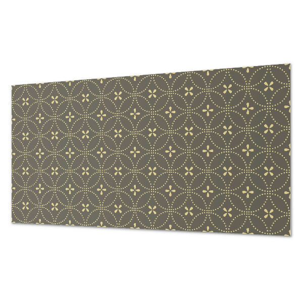 Panneau décoratif intérieur Motif avec des fleurs délicates