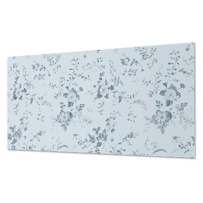 Panneau mural pvc Motif floral sur le fond
