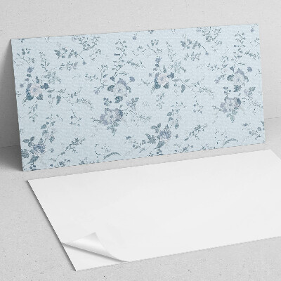 Panneau mural pvc Motif floral sur le fond