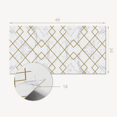 Panneau décoratif intérieur Motifs géométriques en arrière-plan