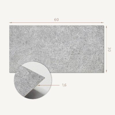 Panneau décoratif intérieur Texture de béton brut