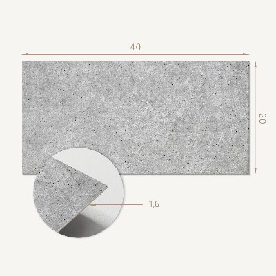 Panneau décoratif intérieur Texture de béton brut