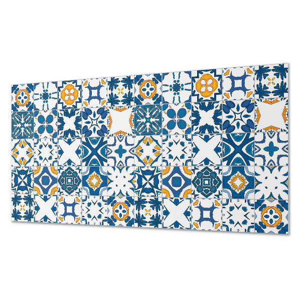 Panneau mural pvc Motifs en mosaïque dans la mise en page