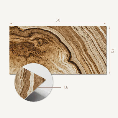 Panneau mural pvc Motifs en bois naturel