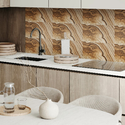 Panneau mural pvc Motifs en bois naturel