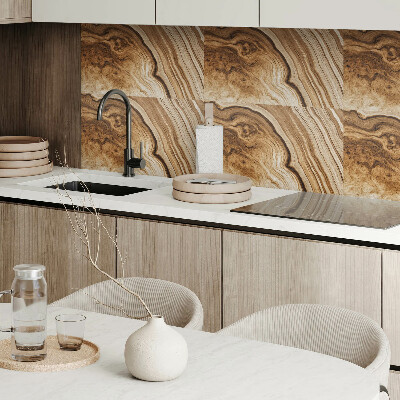 Panneau mural pvc Motifs en bois naturel