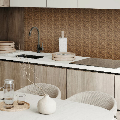 Panneau mural pvc Motif de planche à chevrons