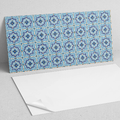 Panneau mural pvc Motif de tuile avec ornements