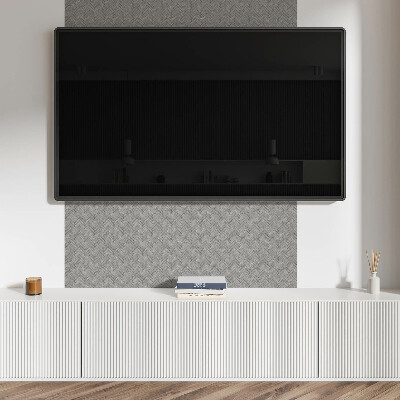 Revêtement mural intérieur Motif de tresse en bois