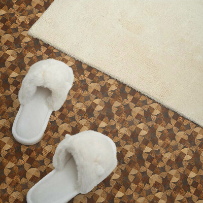 Panneau décoratif intérieur Motif géométrique en bois