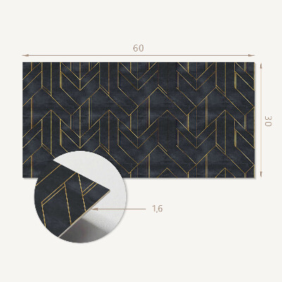 Panneau mural pvc Géométrie des lignes et des formes