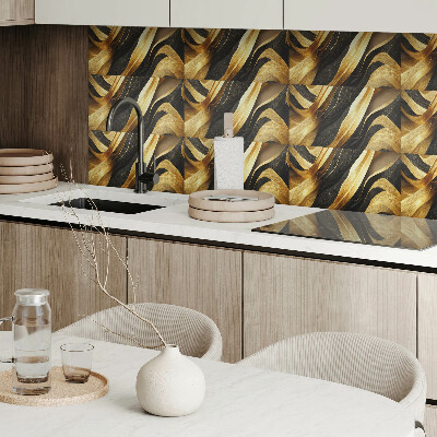 Revêtement mural intérieur Des vagues de textures et de motifs