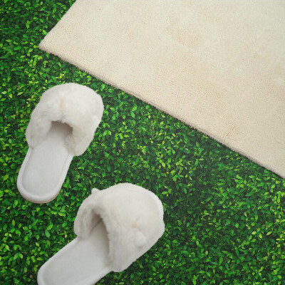 Panneau mural pvc Un mur dense de feuilles