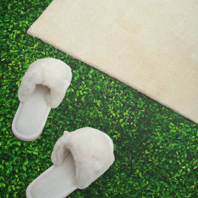 Panneau mural pvc Un mur dense de feuilles